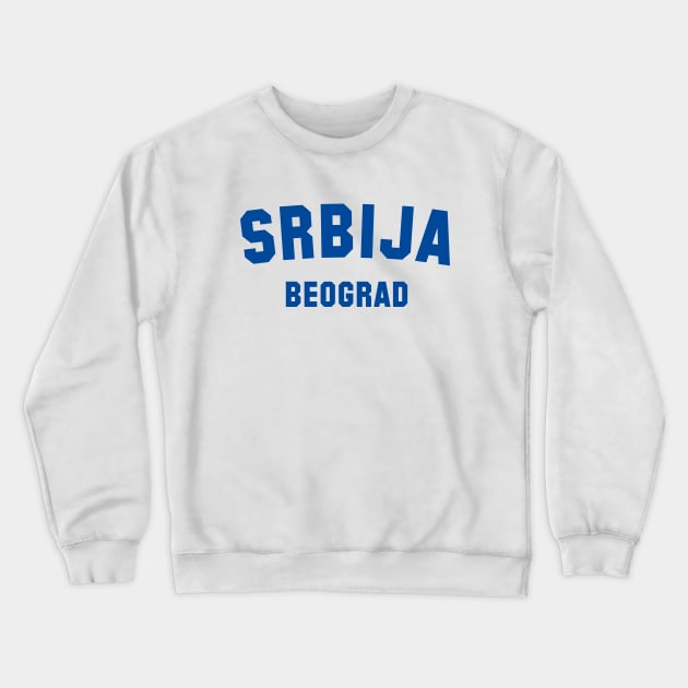 BELGRADE Crewneck Sweatshirt by eyesblau